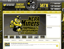 Tablet Screenshot of nepaminers.com